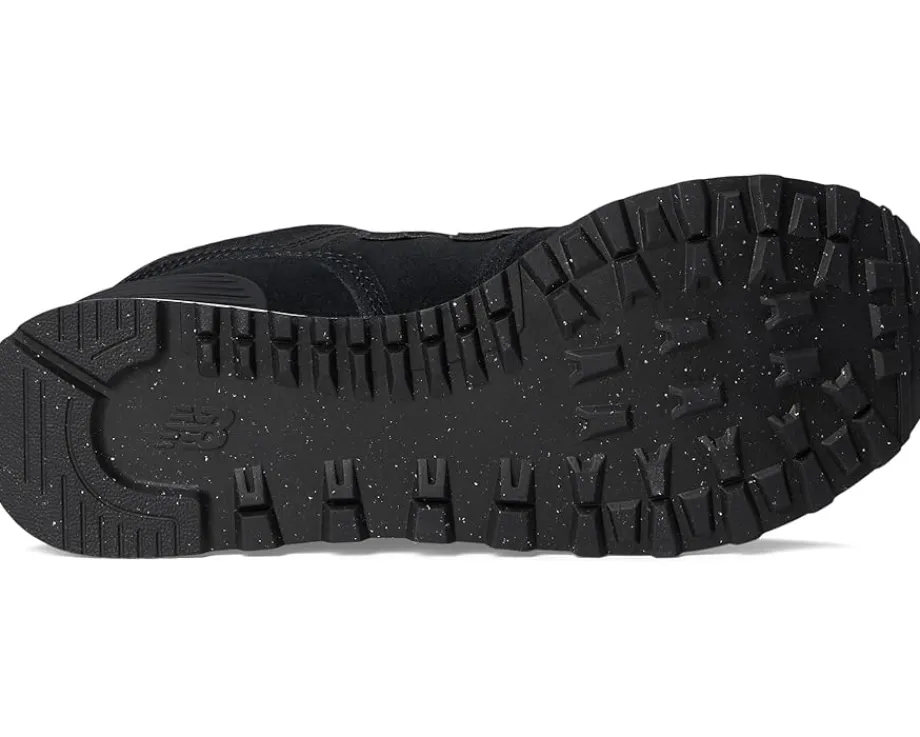 New Balance Classics 574 Black/Metallic Black New