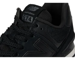 New Balance Classics 574 Black/Metallic Black New