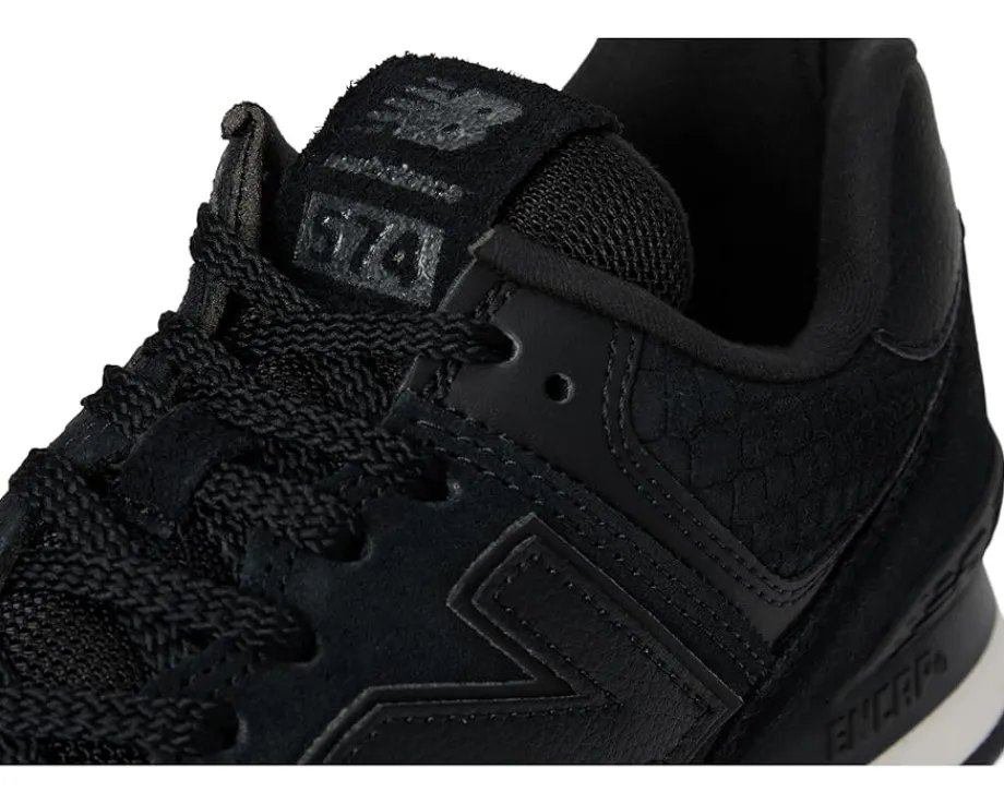 New Balance Classics 574 Black/Metallic Black New