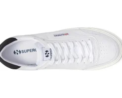 Superga 3843 Court White/Bristol Black/Full Avorio Outlet