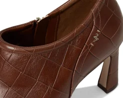 Naturalizer 27 Edit Elena Bootie Caramel Brown Croco Leather Online