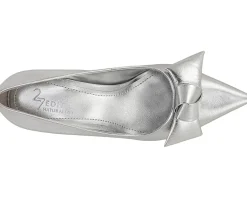 Naturalizer 27 Edit Emery-Bow Silver Leather Hot