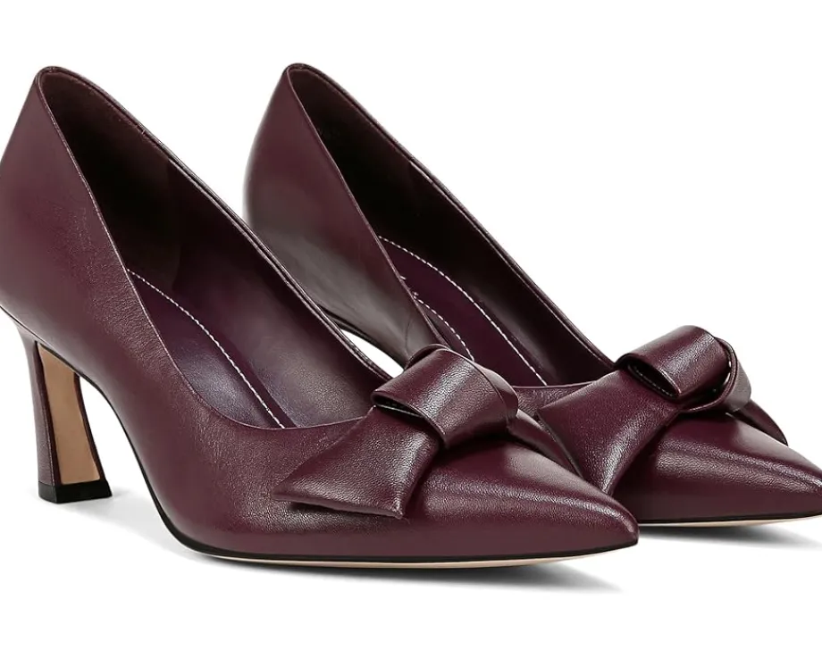 Naturalizer 27 Edit Emery-Bow Deep Plum Purple Leather