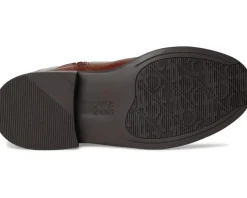 Naturalizer 27 Edit Oslo Wide Calf Riding Boots Rich Cognac Brown Leather Online