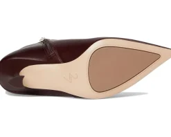 Naturalizer 27 Edit Patrese Ankle Bootie Wine Red Leather Hot