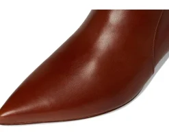 Naturalizer 27 Edit Patrese Ankle Bootie Caramel Brown Leather Online