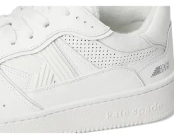 Kate Spade New York 93 Kicks Low Top Lace Up Sneaker True White Hot