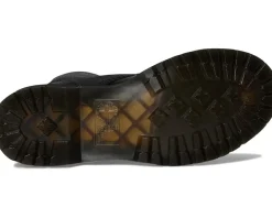 Dr. Martens 1460 Pascal Front Zip Leather Boots Black Sale