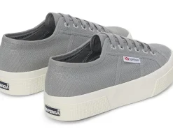 Superga 2740 Platform Grey Silver Sale