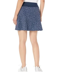 Women PUMA Golf 16" Powershape Fancy Plants Skirt