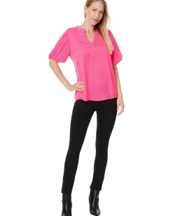Women Vince Camuto 1/4 Puff Sleeve Blouse