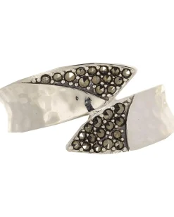 Women Judith Jack 60282140 Silver Rain Ring