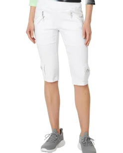 Jamie Sadock 24.5" Skinnylicious Knee Capris Pure White Best