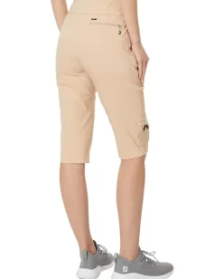 Jamie Sadock 24.5" Skinnylicious Knee Capris Crème Brulee Discount