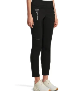 Jamie Sadock 38.5" Skinnyliscous Ankle Pants Jet