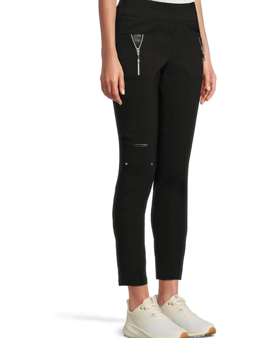 Jamie Sadock 38.5" Skinnyliscous Ankle Pants Jet