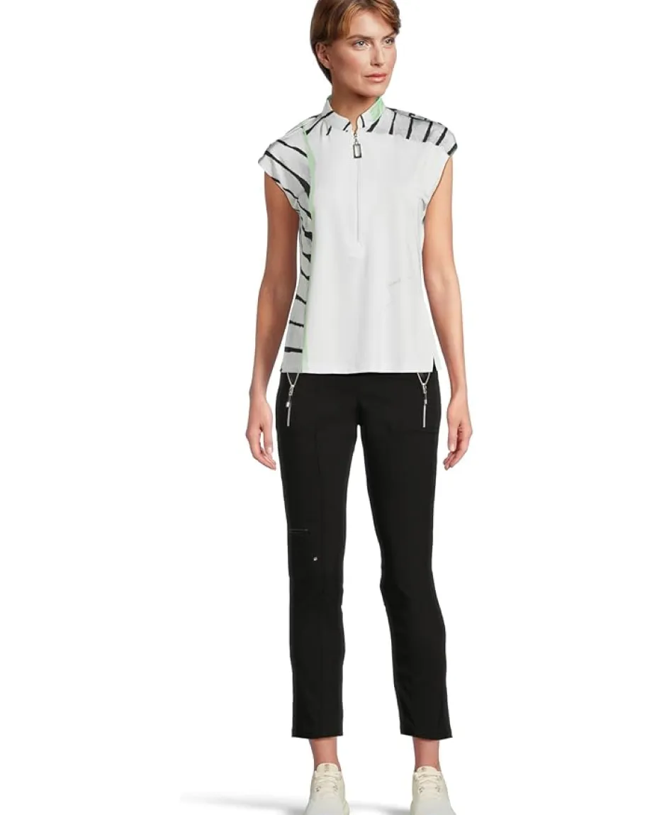 Jamie Sadock 38.5" Skinnyliscous Ankle Pants Jet