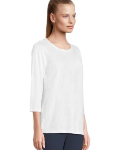Women Mod-o-doc 3/4 Sleeve Crew Neck Favorite Tee