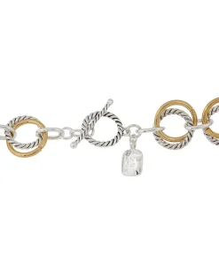 Women Lauren Ralph Lauren 18" Smooth Twist Links Necklace