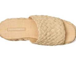 Loeffler Randall Aaron Platform Raffia Mule Natural Best