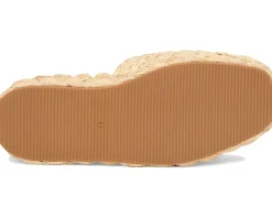 Loeffler Randall Aaron Platform Raffia Mule Natural Best