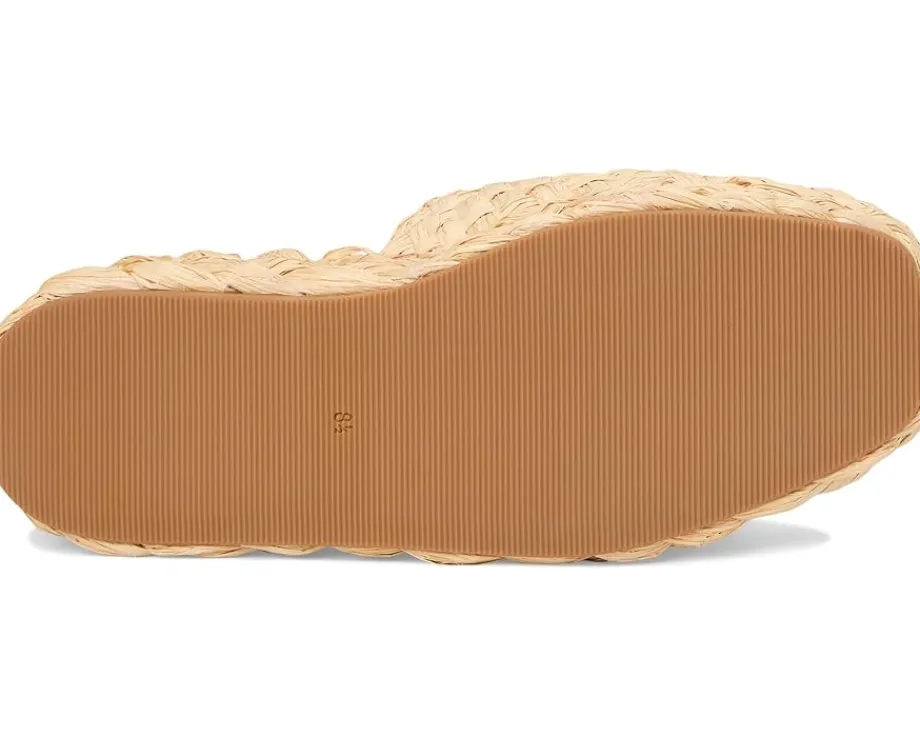 Loeffler Randall Aaron Platform Raffia Mule Natural Best