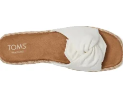 TOMS Abby Slide White Clearance