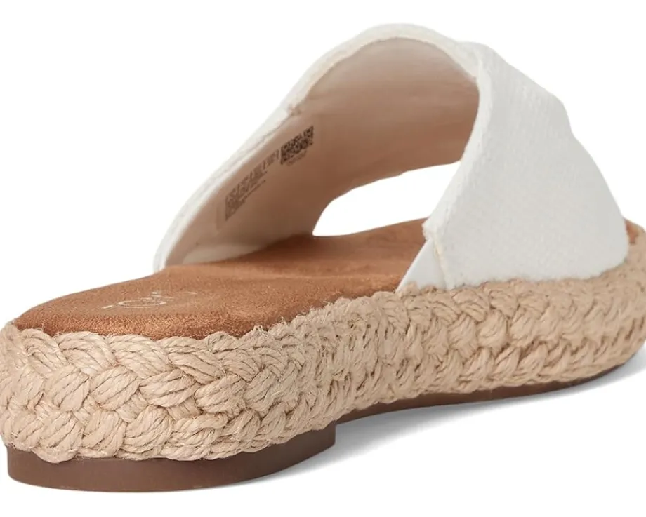 TOMS Abby Slide White Clearance