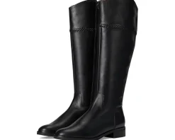 Jack Rogers Adaline Riding Boot Leather Black Outlet