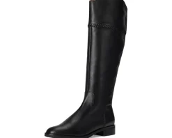 Jack Rogers Adaline Riding Boot Leather Black Outlet