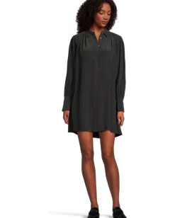 Madewell Addy Mini Dress - Viscose True Black New