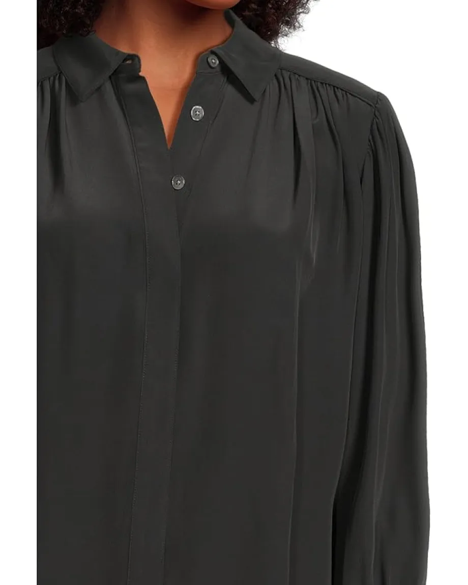 Madewell Addy Mini Dress - Viscose True Black New