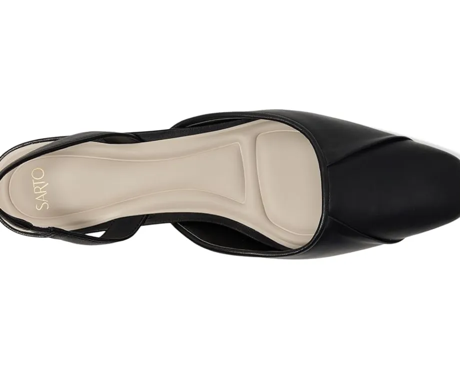 Franco Sarto A-debbie Slingback Shoes Black Outlet
