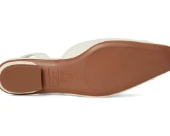 Franco Sarto A-debbie Slingback Shoes Cream White Hot