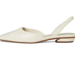 Franco Sarto A-debbie Slingback Shoes Cream White Hot