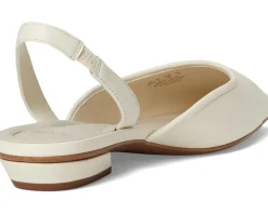 Franco Sarto A-debbie Slingback Shoes Cream White Hot