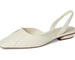 Franco Sarto A-debbie Slingback Shoes Cream White Hot