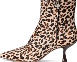 Kate Spade New York Adele Downtown Leopard Haircalf Bootie Cashew Milk Multi Sale