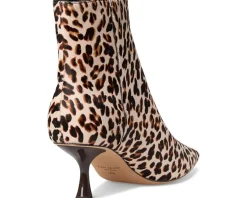 Kate Spade New York Adele Downtown Leopard Haircalf Bootie Cashew Milk Multi Sale