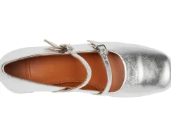 Vagabond Shoemakers Adison Leather Mary Jane Pumps Silver Best