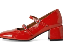 Vagabond Shoemakers Adison Patent Leather Maryjane Heel Flame Red Sale