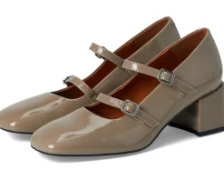 Vagabond Shoemakers Adison Patent Leather Maryjane Heel Taupe Hot