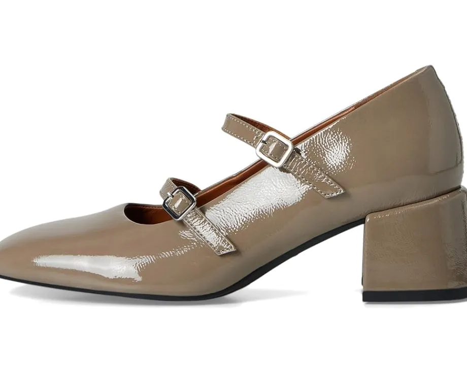 Vagabond Shoemakers Adison Patent Leather Maryjane Heel Taupe Hot