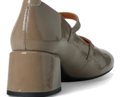 Vagabond Shoemakers Adison Patent Leather Maryjane Heel Taupe Hot