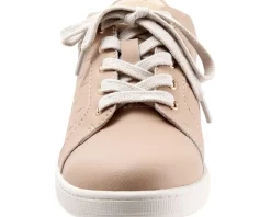 Trotters Adore Ivory Leather/Ivory Suede Veg Online