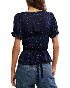 Women Free People Adore You Blouse