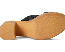 Women Seychelles Adorned Raffia Slide Sandal