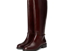 Vince Camuto Adria Ankle Link Knee High Riding Boot Rich Mahogany Online
