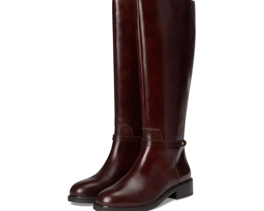 Vince Camuto Adria Ankle Link Knee High Riding Boot Rich Mahogany Online