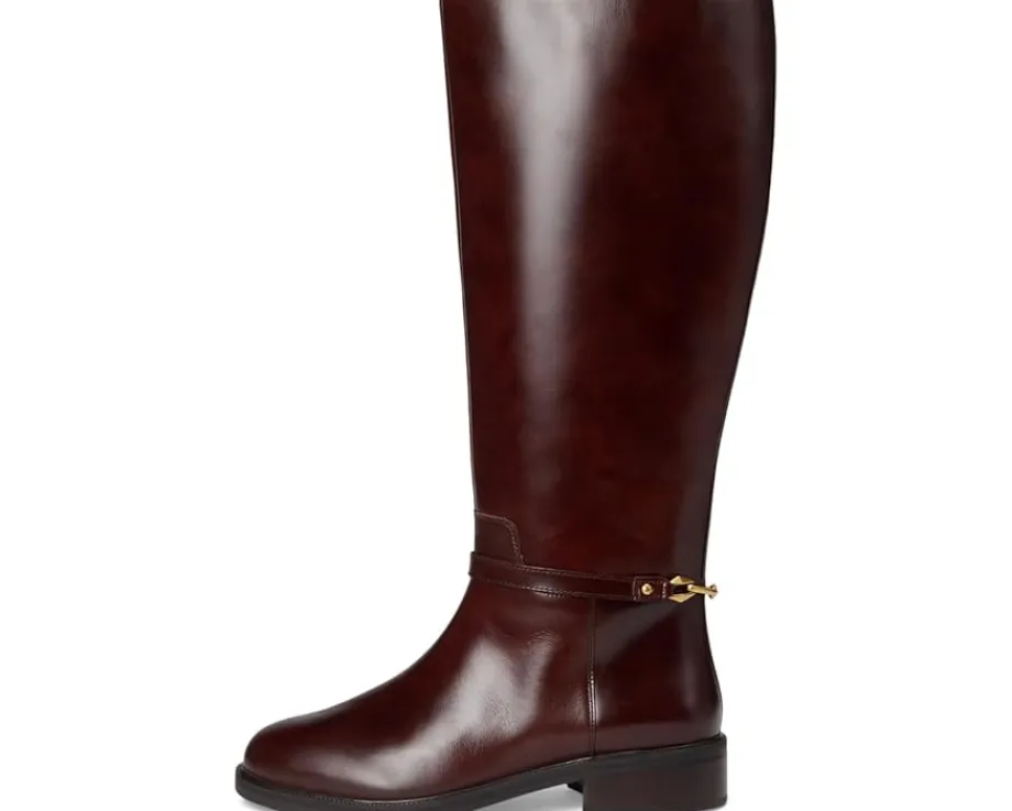 Vince Camuto Adria Ankle Link Knee High Riding Boot Rich Mahogany Online